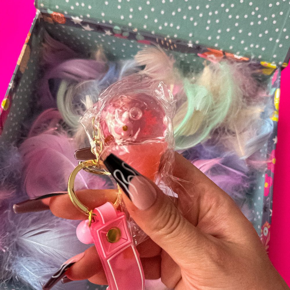 PinkyWay Ice Cream Keychain